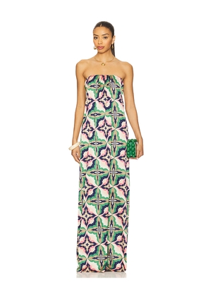MISA Los Angeles Divina Dress in Green,Purple. Size L. Also in XL.