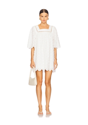 Maude Club Kensie Dress in White. Size M. Also in S, XS.