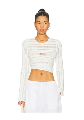 Nonchalant Label Rosaline Top in White. Size S. Also in XS.