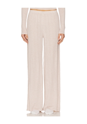 Negative Underwear Whipped Track Pant in Beige. Size M. Also in S, XL/1X, XS.