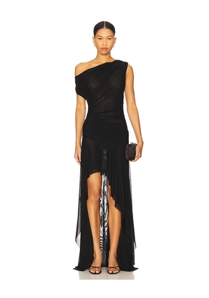 MAJORELLE Manon Dress in Black. Size M. Also in S, XS, XXS.