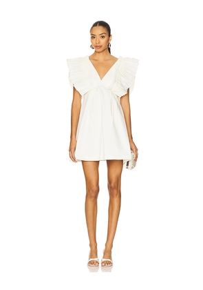 KIKA VARGAS Francine Dress in White. Size 4. Also in 6.