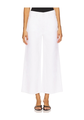 MOTHER The Ditcher Roller Zip Ankle in White. Size 24. Also in 28, 30, 33, 34.