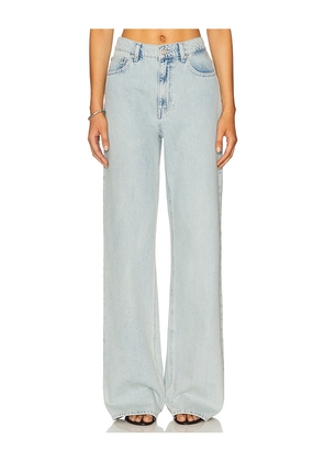 Moschino Jeans Low Rise Bootcut in Blue. Size 27. Also in 30.