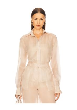 Mariandree Gaitan Athenea Top in Nude. Size M. Also in S, XL, XS.