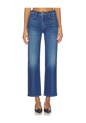 MOTHER The Kick It Flood Jeans in Denim-Dark. Size 25. Also in 29, 32, 33, 34.