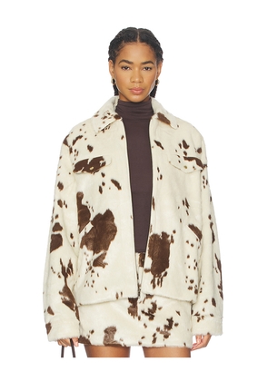 Lovers and Friends Nash Jacket in Cream. Size M. Also in XL, XS.