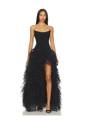 Lovers and Friends Iris Gown in Black. Size L. Also in M, S, XS, XXS.