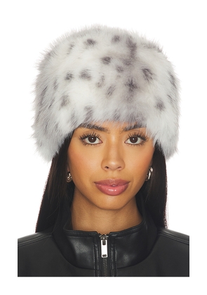 Lack of Color Snowcat Babushka in White. Size M/L. Also in S/M.