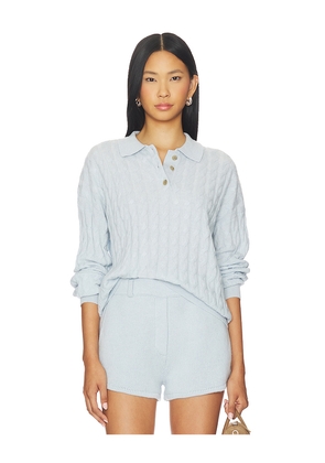 Lisa Yang Magnolie Sweater in Baby Blue. Size 2. Also in 1.