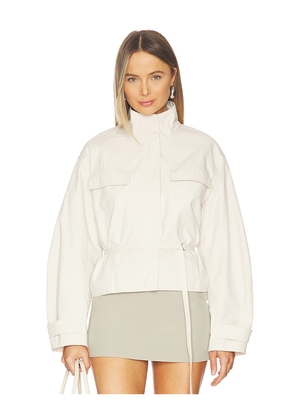 L'Academie by Marianna Aylin Jacket in Beige. Size L. Also in M, S, XL, XS, XXS.