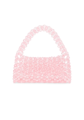 My Beachy Side Tiare Beaded Clutch in Pink.