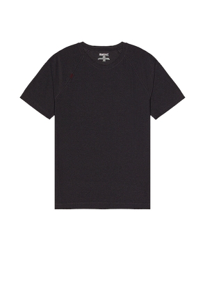 Rhone Reign Short Sleeve in Black. Size L. Also in M, S, XL, XXL.