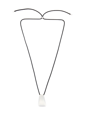 Lovers and Friends Soya Necklace in Metallic Silver.