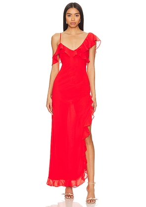 Runaway The Label Winnie Dress in Red. Size S. Also in XS.