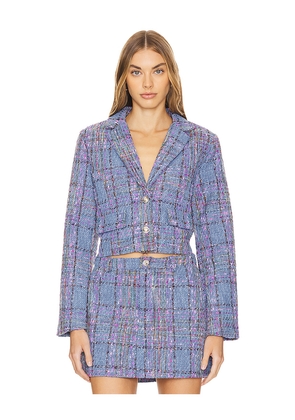 Steve Madden Seraphine Blazer in Blue. Size XL. Also in XS.