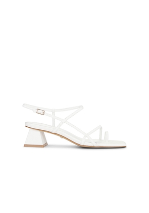 RAYE Esther Heel in White. Size 6. Also in 7, 9.