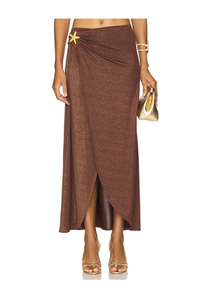 Show Me Your Mumu Cyprus Sarong in Brown. Size M/L. Also in XL/XXL, XS/S.