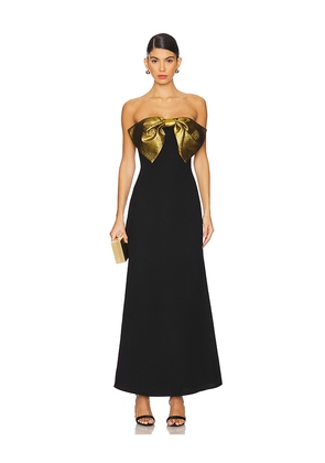 SIMONMILLER Dali Crepe Dress in Black. Size 4. Also in 2.