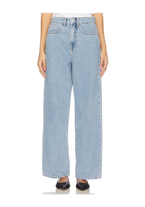 Rohe Low Waist Wide Leg Jeans in Blue. Size 36/4. Also in 42/10.