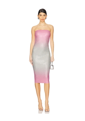 retrofete Laina Embellished Dress in Pink. Size M. Also in S.