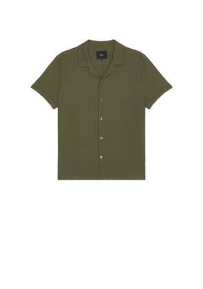 Rails Amalfi Button Down Camp Shirt in Olive. Size S. Also in M.