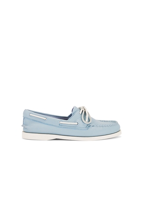 Sperry Ao 2 Eye Loafer in Baby Blue. Size 8.5. Also in 9, 9.5.