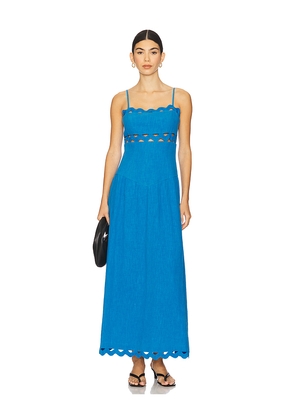 SAYLOR Florence Dress in Blue. Size M. Also in S.