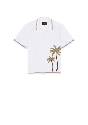 Rails Gibson Camp Shirt in White. Size M. Also in S.