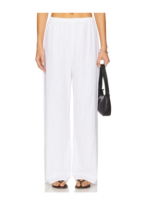 Sold Out NYC The Linen Everything Pant in White. Size M. Also in L, S, XS.