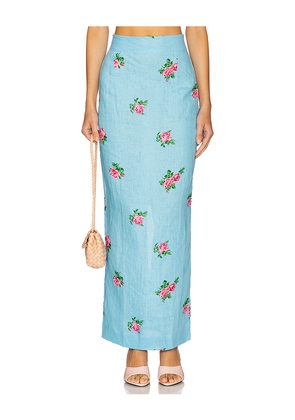 SWF Pencil Skirt in Blue. Size S. Also in XL, XS.