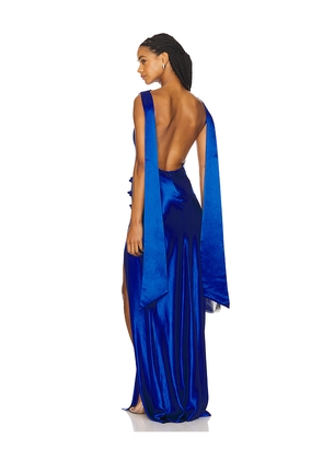 SAU LEE Priscilla Gown in Royal. Size 4. Also in 6.