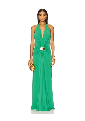 SILVIA TCHERASSI Aiko Dress in Green. Size S. Also in XS.