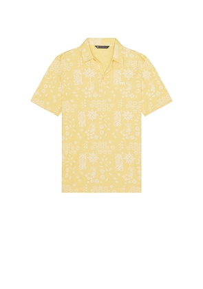 TravisMathew Inbound Plane Polo in Yellow. Size M. Also in S.