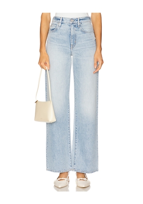 SLVRLAKE Grace Wide Leg Jeans in Blue. Size 28. Also in 32.