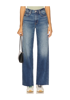 SLVRLAKE Grace Wide Leg Jeans in Blue. Size 26. Also in 27, 28, 31, 32.