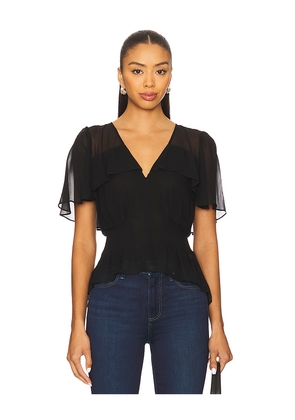 PAIGE Willa Blouse in Black. Size XS. Also in S.
