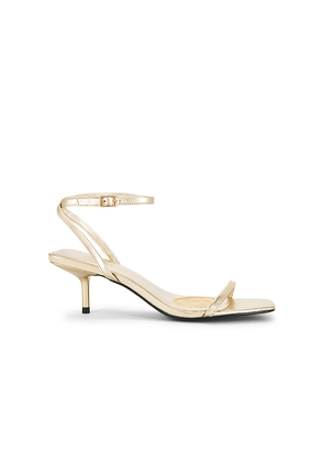 RAYE Misty Sandal in Metallic Gold. Size 6.5. Also in 7, 8, 9.