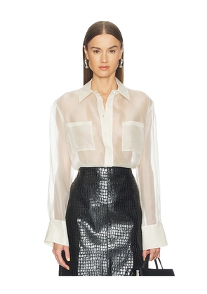 SEROYA Estella Top in Ivory. Size L. Also in M, S, XL, XS, XXS.