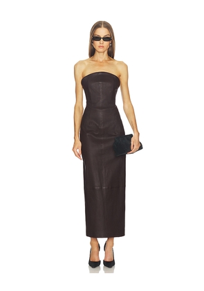 SRG Billy Dress in Chocolate. Size M. Also in L, S, XL, XS, XXS.