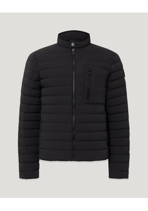 Belstaff Chassis Jacket Men's Lightweight Stretch Down Black Size 2XL