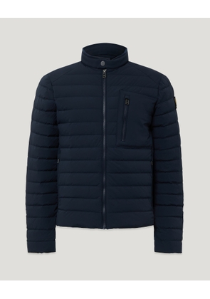 Belstaff Chassis Jacket Men's Lightweight Stretch Down Dark Ink Size 2XL