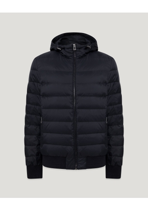 Belstaff Control Jacket Men's Down Filled Nylon Dark Ink Size 2XL