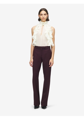 ALEXANDER MCQUEEN - Straight Leg Tailored Trousers - Item 856859QJAAC5146