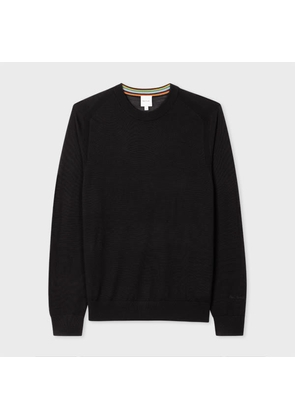 Paul Smith Black Merino Wool Sweater