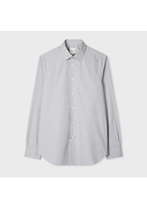 Paul Smith Tailored-Fit Soft Blue Cotton-Poplin Shirt