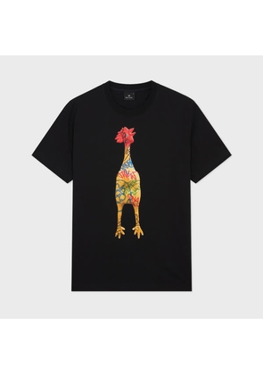PS Paul Smith Black 'Rubber Chicken' Print T-Shirt