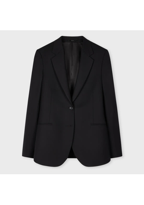 Paul Smith Women's A Suit To Travel In - Black Wool Two-Button Blazer