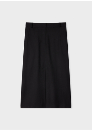 Paul Smith A Suit to Travel In - Women's Black Wool Tailored Skirt