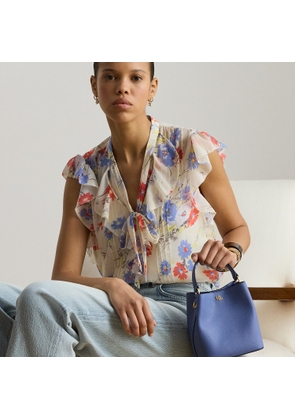 Crosshatch Small Reese Bucket Bag